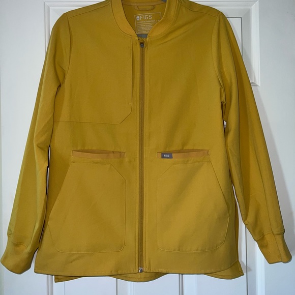 Figs Jackets & Coats Figs Womens Light Gold Bellery 2 Jacket Poshmark